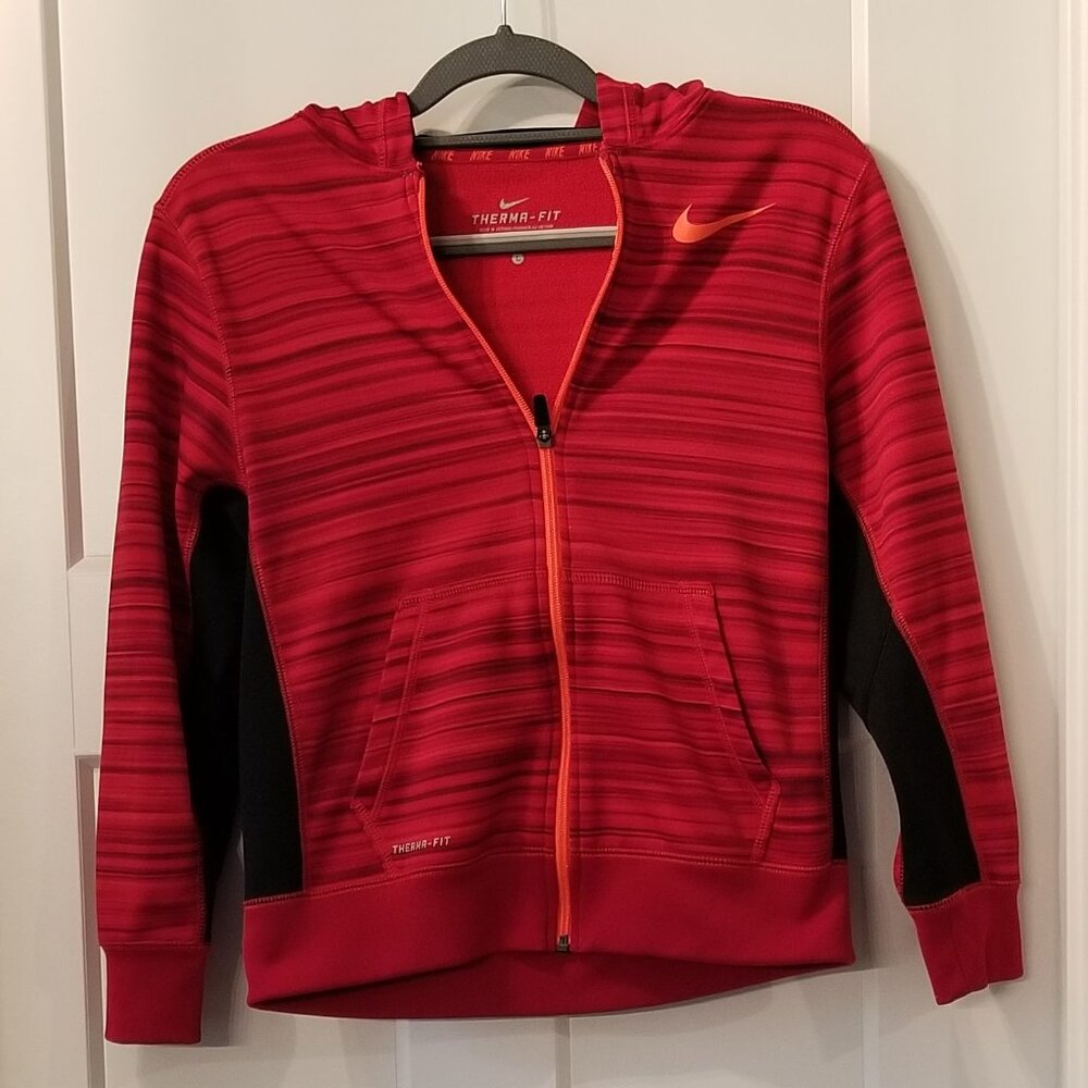 Nike Therma Fit Zip Jacket- Size Youth Large